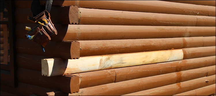 Log Home Damage Repair  Beaufort County,  North Carolina
